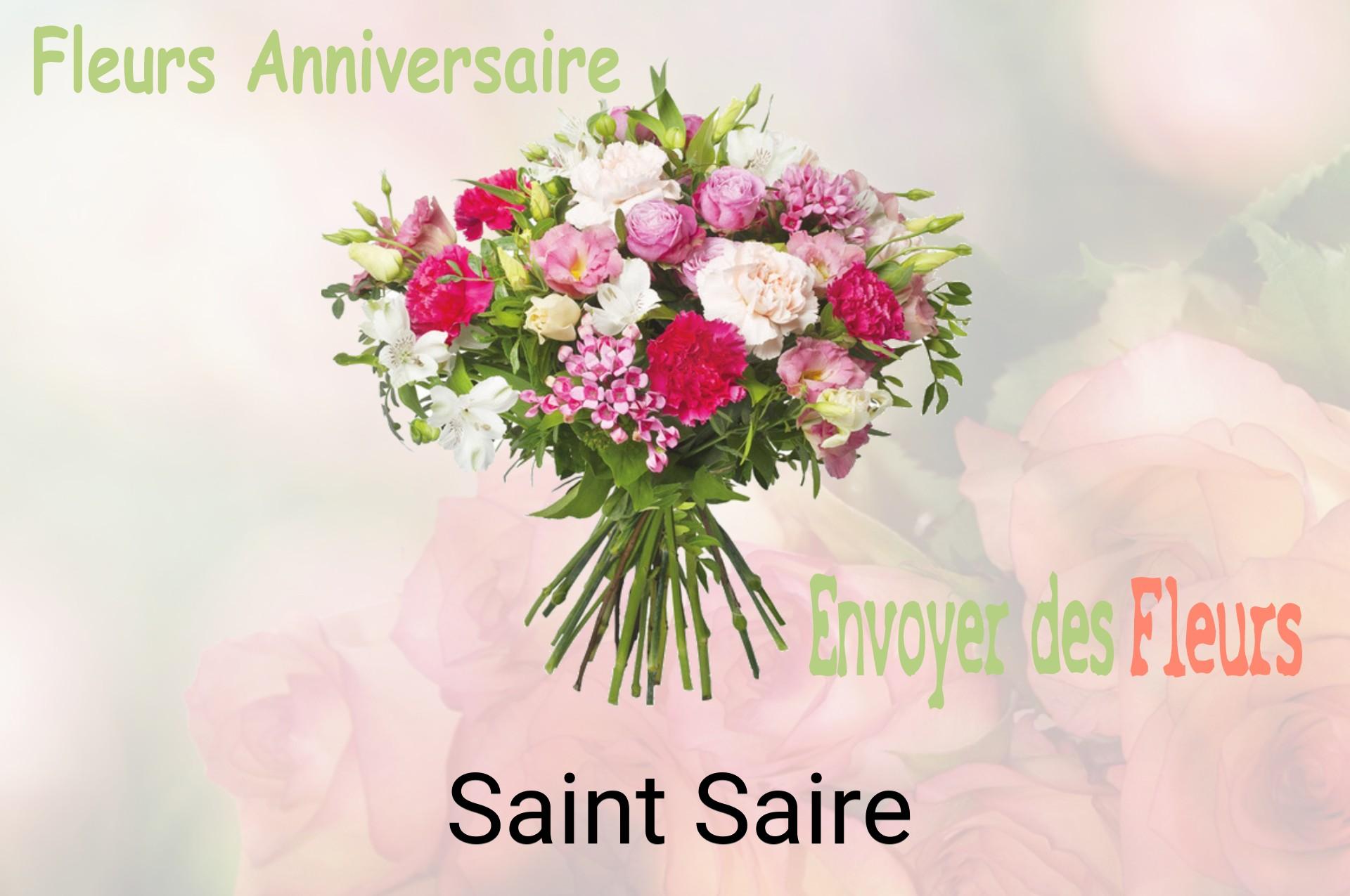 Bouquet de fleurs d’anniversaire livré à Saint-Saire